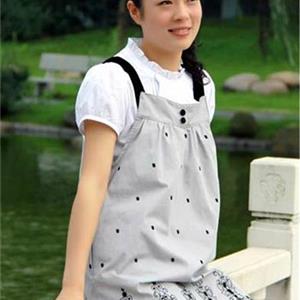 2013夏季新款 韩版女童装雪纺无袖衬衫 彩色圆点超透气雪纺衫批发
