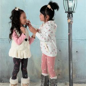 XK0171韩版儿童套装 骷髅头套装 女童背心套装 特价5.8满500包邮